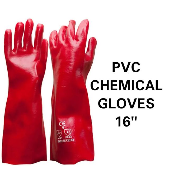 Takeer - PVC CHEMICAL GLOVES 16"