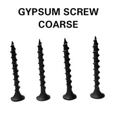 Takeer - GYPSUM SCREW COARSE
3/4X6,
1X6,
1 1/4X6,
1 1/2X6,
2X6,
2 1/2X6,
3X8,
4X10