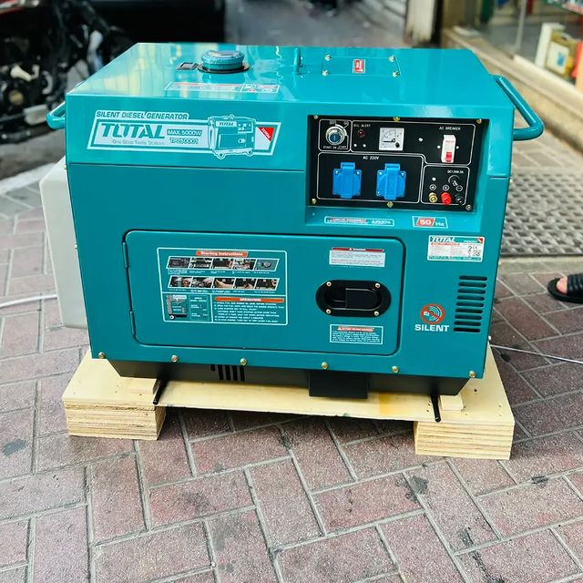 Takeer - TOTAL DIESEL GENERATOR AVAILABLE AT DOTCOM MACHINERY KWA BEI POA BADO TUPO KWENYE OFFER

✅️TOTAL MODEL TP250001
SINGLE PHASE
✅️5KW(5000watts)
✅️PRI...