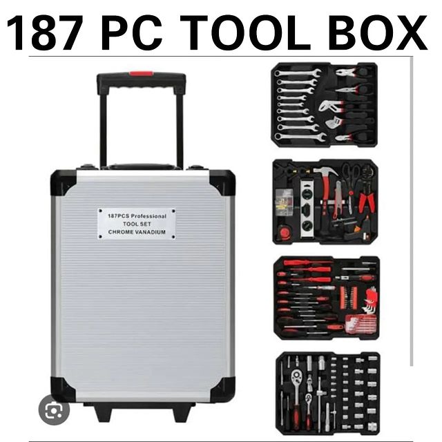 Takeer - 187Pc TOOL BOX