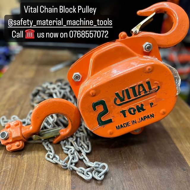 Takeer - NEW ARRIVALS CHAIN BLOCK 🔥🔥

MACHINE
📌Category: Hand Held Chain Block

TYPE
📌Chain Block Pulley

CAPACITY 
📌1.5Ton,2Ton,3Ton,5Ton & 10Ton

MAX...