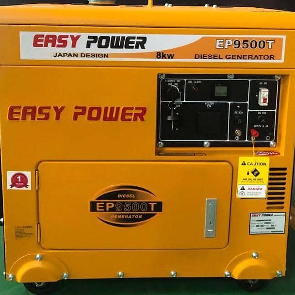 Takeer - Easypower generatol 8kw

✅Bei 2,950,000/=
✅Single phase
✅Diesel
🚚Tunasafirisha mikoa yote kwa ghalama nafuu
☎️Call/WhatsApp :.

     .