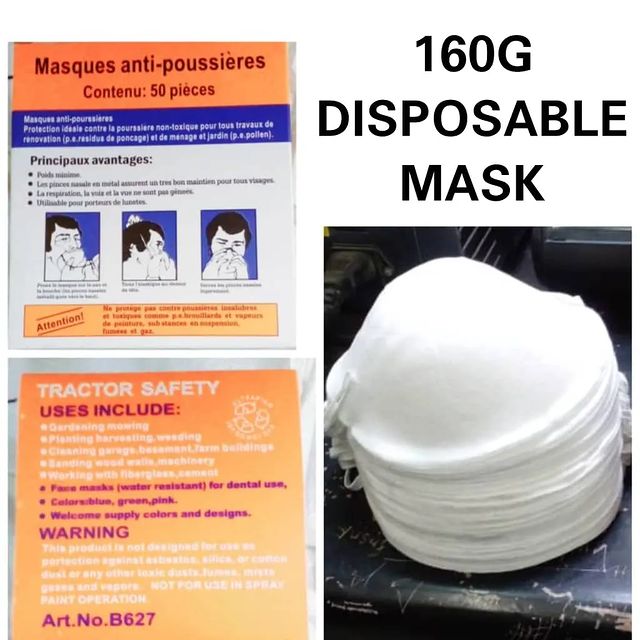 Takeer - 160G DISPOSABLE MASK