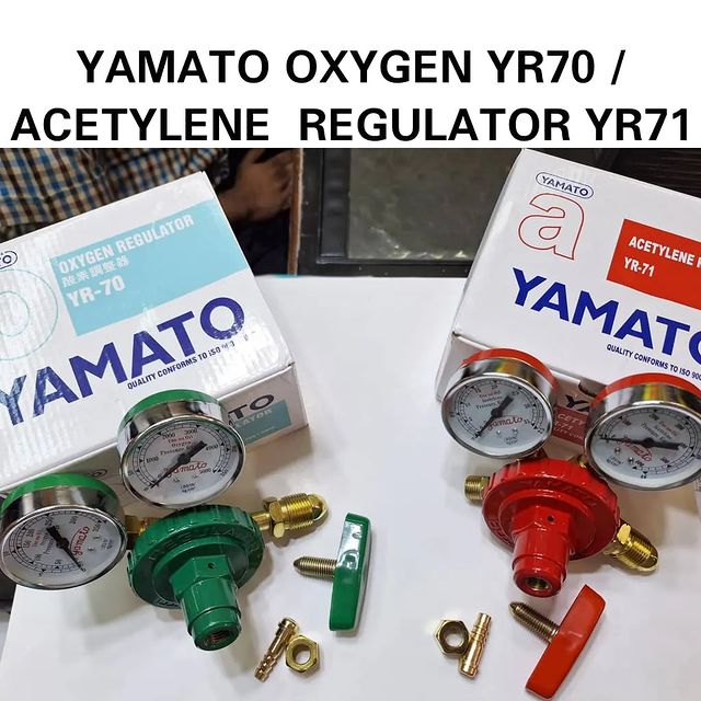 Takeer - YAMATO OXYGEN YR70 / ACETYLENE YR71 REGULATOR