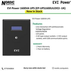 Takeer - Another EVI Power UPS in stock in Tanzania - the NEW UPS1600VA. It is displayed for demo in our show room or you can see more information on our we...