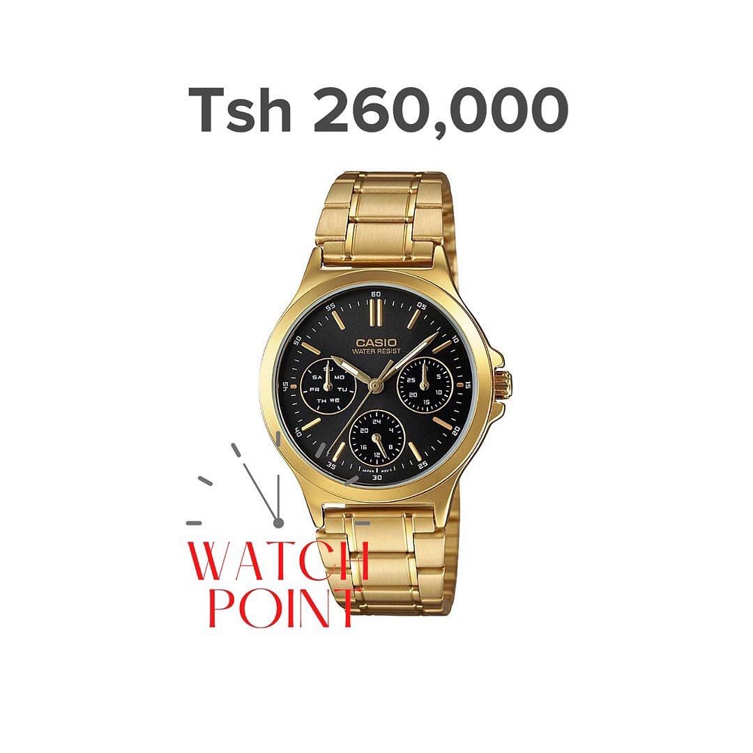 Takeer - CASIO LADIES
Tzs 240,000 - 260,000
Original By Casio 2 Years international Warranty

• Stainless Steel Band
• 50 meters Water Resistant
• Mineral G...