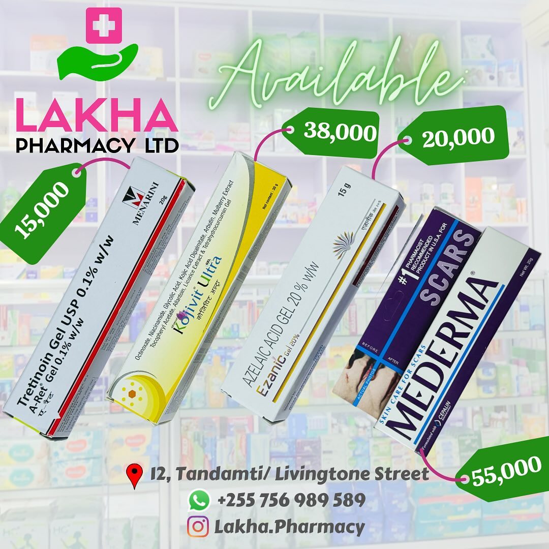 Takeer - Viral Indian Pharmacy Skincare
A-Ret Gel 0.1% (Tretinoin) - 20g
🏷️ 15,000

Kojivit Ultra Gel - 30g
🏷️ 38,000

Ezanic Gel 20% (Azelaic Acid) - 15g...