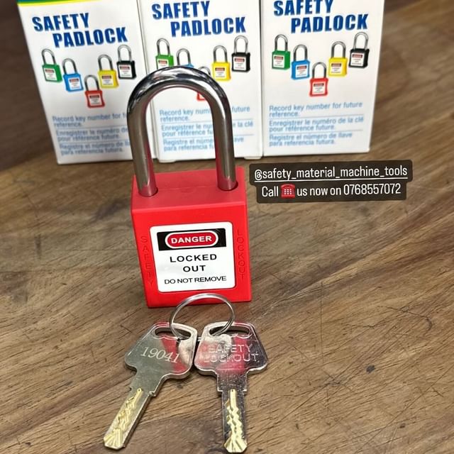 Takeer - NEW ARRIVALS SAFETY PADLOCK🔥🔥

SAFETY PADLOCK FOR ELECTRICAL LOCKOUT TAG KITS

COLOR
📌Red

CONTROLLER TYPE
📌Hand control

FINISH TYPE
📌Chrome ...