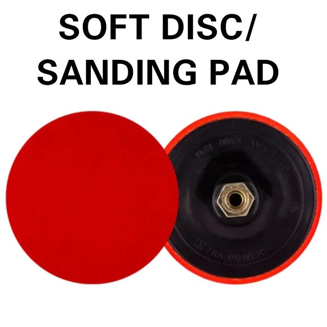 Takeer - SOFT DISC/ SANDING PAD 4.5IN, 7IN