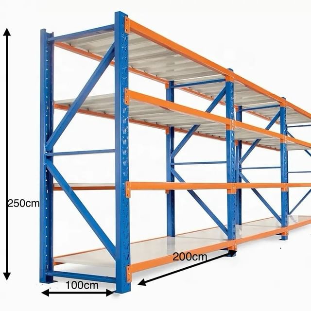 Takeer - Warehouse / Storage Racks 
Medium Duty 300kg/Level: 3 Levels

H250cm
W200cm
L100cm

Call us:   .