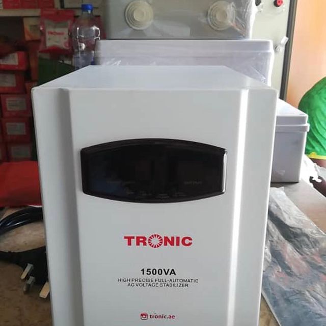 Takeer - STABILIZER AVAILABLE 

-Tronics
-1500 VA
-SINGLE PHASE

KWA MAWASILIANO / FOR ENQUIRERS 

CALL:☎️WHATSUP:
TUNAPATIKANA KARIAKOO MTAA WA NARUNG'OMBE...