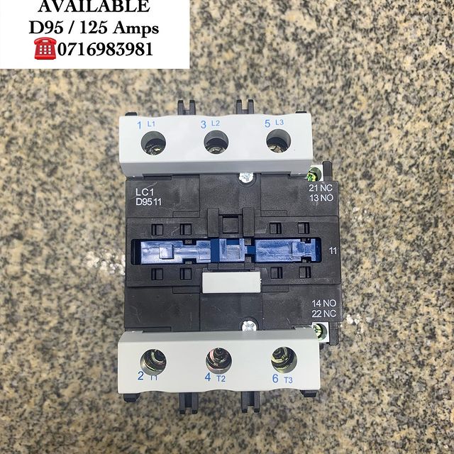 Takeer - CONTACTOR AVAILABLE 

125 Amps

TELEMECANIQUE 

KWA MAWASILIANO / FOR ENQUIRERS 

CALL/Whatsupp: 
TUNAPATIKANA KARIAKOO MTAA WA NARUNG'OMBE NA GOGO...