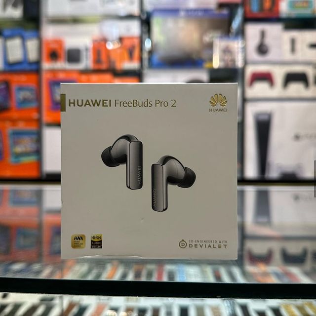 Takeer - Huawei FreeBuds Pro 2 Wireless Earbuds
Tzs 530,000
Original By Huawei 1 Year Warranty Sealed Box

•DUAL SPEAKER TRUE SOUND. HUAWEI FreeBuds Pro 2 p...