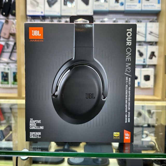 Takeer - JBL Tour One M2 Over-Ear Noise Canceling Headphones
Tzs 800,000
Original By JBL 1 Year Warranty Sealed Box

•TRUE ADAPTIVE NOISE CANCELLING: True A...