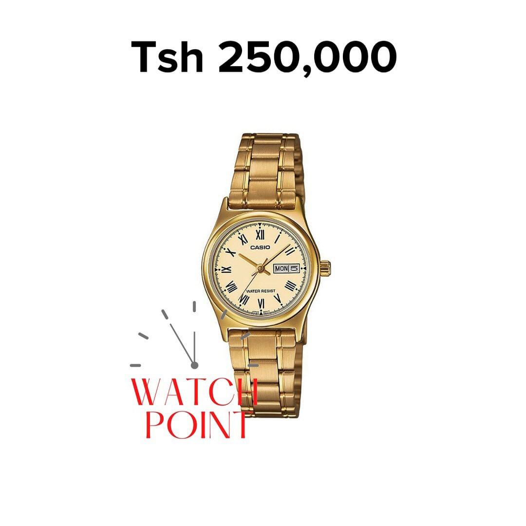 Takeer - CASIO LADIES
Tzs 200,000 - 250,000
Original By Casio 2 Years international Warranty

• Stainless Steel Band
• 50 meters Water Resistant
• Mineral G...