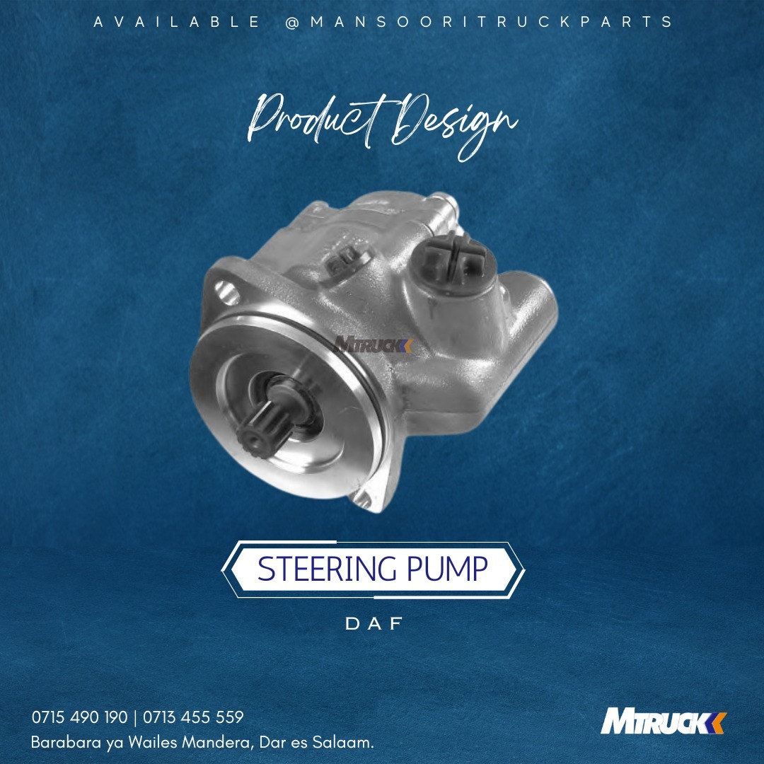 Takeer - STEERING PUMP | DAF 

_______

AVAIALBLE 

📍: BARABARA YA WAILES MANDERA, DAR ES SALAAM
📞 : 