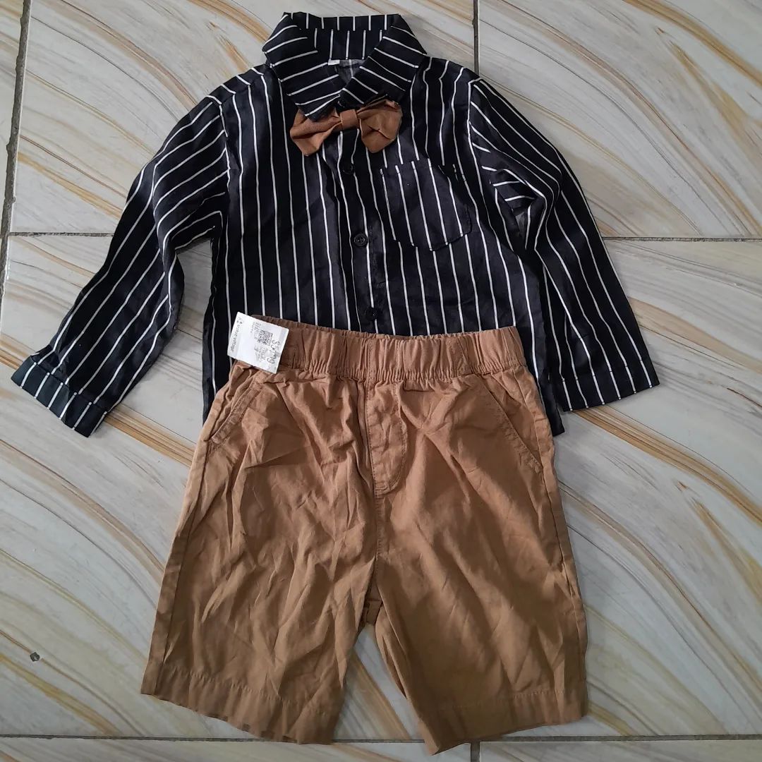 Takeer - Baby boy shirt and short
3-4 years
25,000 Tshs