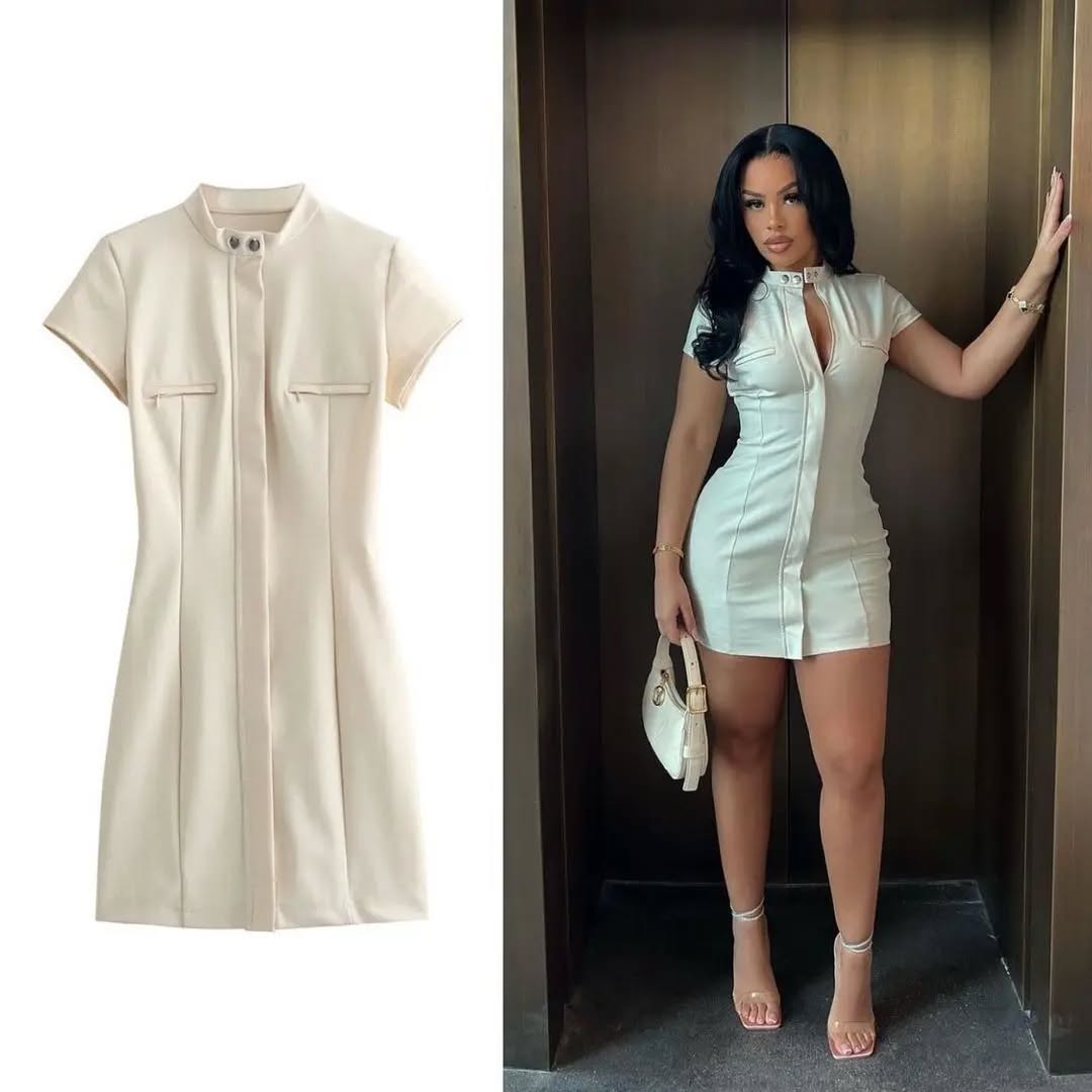 Takeer - Zipper dress available for delivery/pickup 
Size: XS,S,M (6-10)