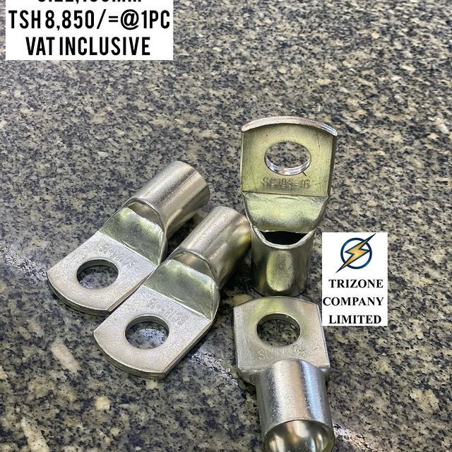 Takeer - CABLE  LUGS 185MM ZIPO

BEI;TSH 8,850/=
PAMOJA NA VAT

MAWASILIANO;
SIMU NAMBA: #
WHATSAPP NAMBA:#

TUNAPATIKANA;
KARIAKOO-MTAA WA NARUNG'OMBE NA G...