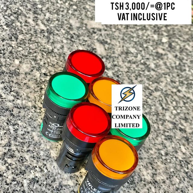 Takeer - INDICATOR LAMP (NYEKUNDU,BLUU,NJANO NA KIJANI) ZIPO

BEI;TSH 3,000/=MOJA
PAMOJA NA VAT

MAWASILIANO;
SIMU NAMBA: #
WHATSAPP NAMBA:#

TUNAPATIKANA;
...