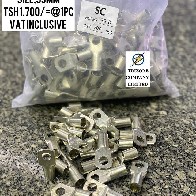 Takeer - CABLE LUGS 35MM ZIPO

BEI;TSH 1,700/= MOJA
PAMOJA NA VAT

MAWASILIANO;
SIMU NAMBA: #
WHATSAPP NAMBA:#

TUNAPATIKANA;
KARIAKOO-MTAA WA NARUNG'OMBE N...