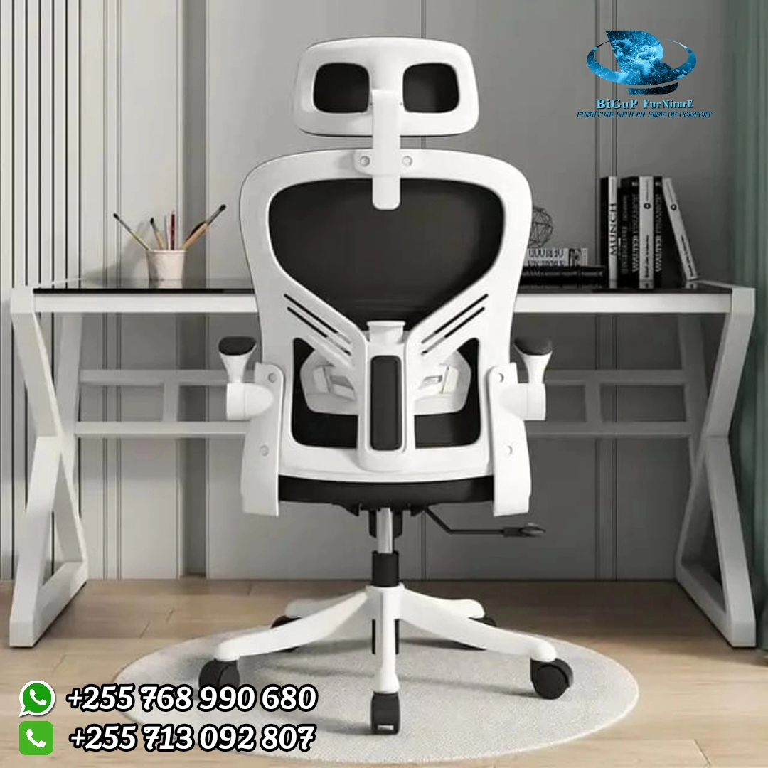 Takeer - OFFICE CHAIR AVAILABLE IN
BLACK, WHITE, BLUE AND PINK
FOR 360,000TSH

📞or 
📌 MUHEZA STREET @ KARIAKOO, DAR ES SALAAM

         