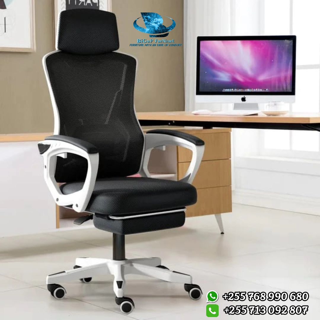 Takeer - OFFICE CHAIR AVAILABLE IN
FULL BLACK AND BLACK & WHITE

FOR 450,000TSH

📞or 
📌 MUHEZA STREET @ KARIAKOO, DAR ES SALAAM

         