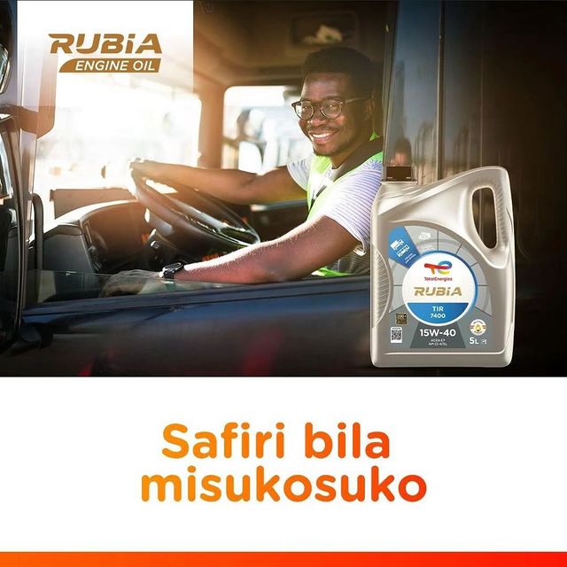 Takeer - Rubia TIR 7400 available in 1L 5L and 20L

☎️Call & WhatsApp 
📍Mtaa wa kariakoo na Chui

🚚 Delivery tunafanya popote Tanzania