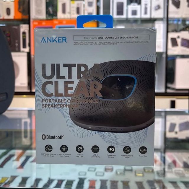 Takeer - Anker PowerConf Bluetooth Conference Speaker 
Tzs 450,000
Original By Anker 18 Months Warranty Sealed Box

•Media Acclaimed: Forbes says “Whether i...