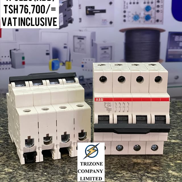 Takeer - MCB 4POLES 100A (ABB) ZIPO

BEI;TSH 76,700/=
PAMOJA NA VAT

MAWASILIANO;
SIMU NAMBA: #
WHATSAPP NAMBA:#

TUNAPATIKANA;
KARIAKOO-MTAA WA NARUNG'OMBE...