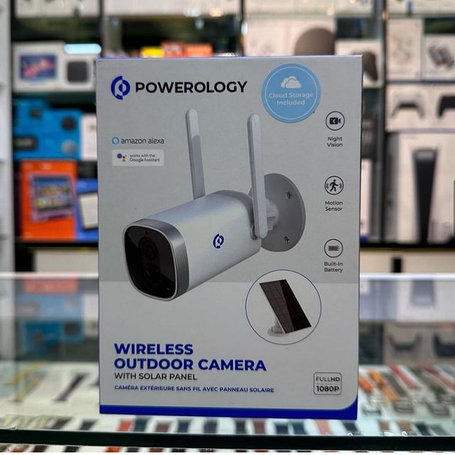 Takeer - Powerology Wireless Outdoor Camera with Solar Panel
Tzs 370,000
Original By Powerology 18 Months Warranty Sealed Box

•Powerology aims to embed int...