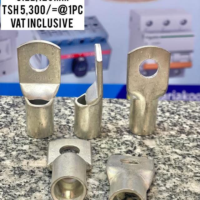 Takeer - CABLE LUGS 120MM ZIPO

BEI;TSH 5,300/= 
PAMOJA NA VAT

MAWASILIANO;
SIMU NAMBA: #
WHATSAPP NAMBA:#

TUNAPATIKANA;
KARIAKOO-MTAA WA NARUNG'OMBE NA G...