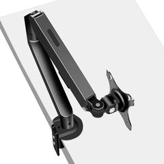 Takeer - SMARTMONITOR Metal monitor arm, ergonomic with two 3-Axis 360 rotation.
 
Max load capacity per arm: 9kg
Monitors: 22” to 30”

Price
Single monitor...