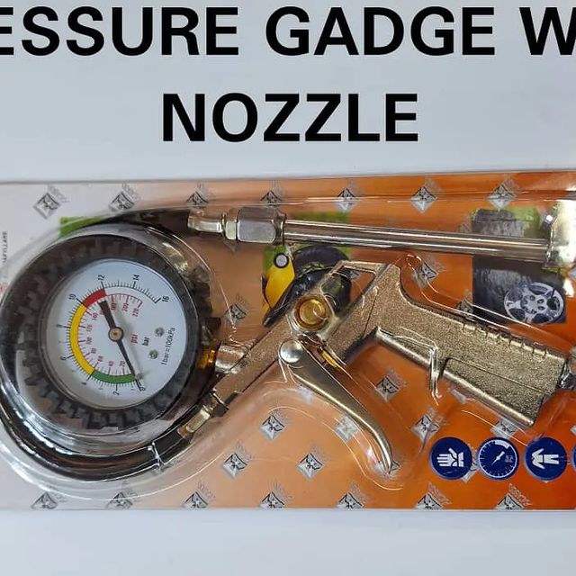 Takeer - PRESSURE GADGE WITH NOZZLE