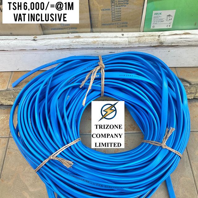 Takeer - FLAT DROP CABLE 2.5MMX4CORE ZIPO

BEI;TSH 6,000/= MITA MOJA
PAMOJA NA VAT

MAWASILIANO;
SIMU NAMBA: #
WHATSAPP NAMBA:#

TUNAPATIKANA;
KARIAKOO-MTAA...