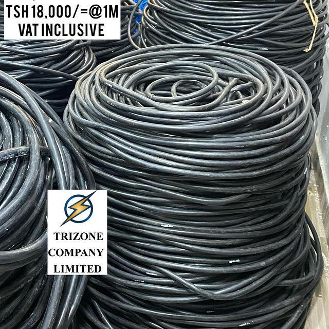 Takeer - ARMOURED CABLE 10MMX4CORE ZIPO 

BEI;TSH 18,000/=MITA MOJA
PAMOJA NA VAT

MAWASILIANO;
SIMU NAMBA: #
WHATSAPP NAMBA:#

TUNAPATIKANA;
KARIAKOO-MTAA ...