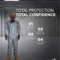 Takeer - Get ultimate protection with Tychem's Lightweight & Durable Chemical Protective Coverall, certified under (EU) Regulation 2016/425. Engineered for ...