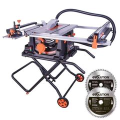 Takeer - SOLD ❌️SOLD❌️ IMEUZWA 
Evolution Mobile Table Saw Unit
1800W Single Phase Motor with Transformer, 255mm Disk (10") TCT Blade. Table ni 1200mm × 640...