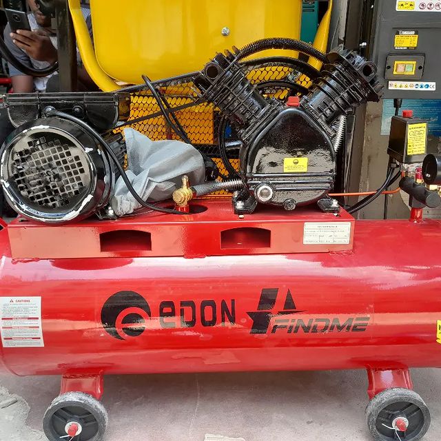 Takeer - EDON AIR COMPRESSOR AVAILABLE ON OFFER
✅MODEL;WP L
✅LITA 100
✅SINGLE PHASE MOTOR 3hp
✅️PRICE 850,000

Call or whatsap www.dotcomachinery.co.tz