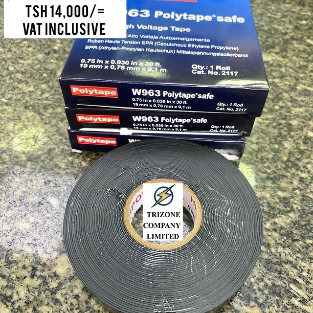 Takeer - HIGH VOLTAGE TAPE (WATERPROOF TAPE) ZIPO

BEI;TSH 14,000/=
PAMOJA NA VAT

MAWASILIANO;
SIMU NAMBA: #
WHATSAPP NAMBA:#

TUNAPATIKANA;
KARIAKOO-MTAA ...