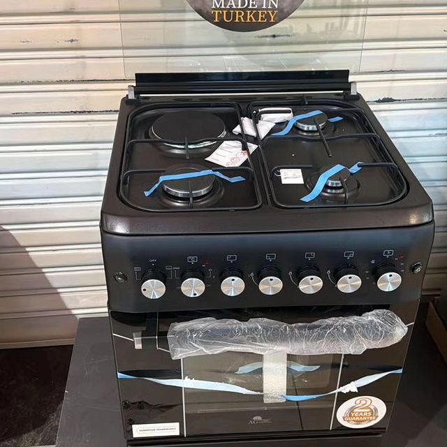 Takeer - Ag Energies 3Gas + 1 Umeme Standing Cooker Oven Umeme 

 ✔Size 50 Kwa 50 = 600,000
 ✔Size 50 Kwa 55 = 650,000
✔ Size 60 Kwa 60 = 750,000

✔ Warrant...