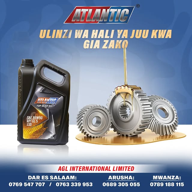 Takeer - Gear Up for the Long Ride with Atlantic Top Gear oil

.

.

.
                              