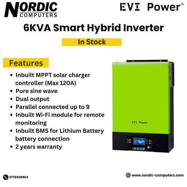 Takeer - Another great Solar Hybrid Inverter from EVI Power with in-built BMS and WiFi module. A great solution with Solar and Lithium batteries. Come see a...