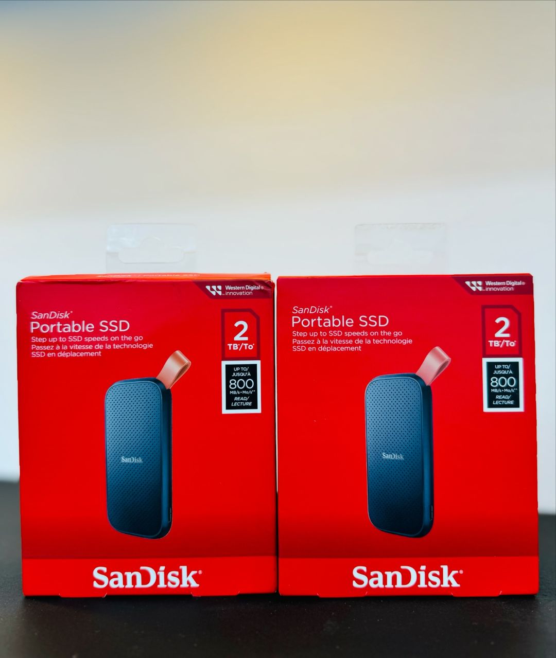 Takeer - SanDisk Portable SSD 2TB available!

•Save time with SSD speeds designed to keep you moving
•Universal compatibiloty with PCs and Mac Computers
•pr...