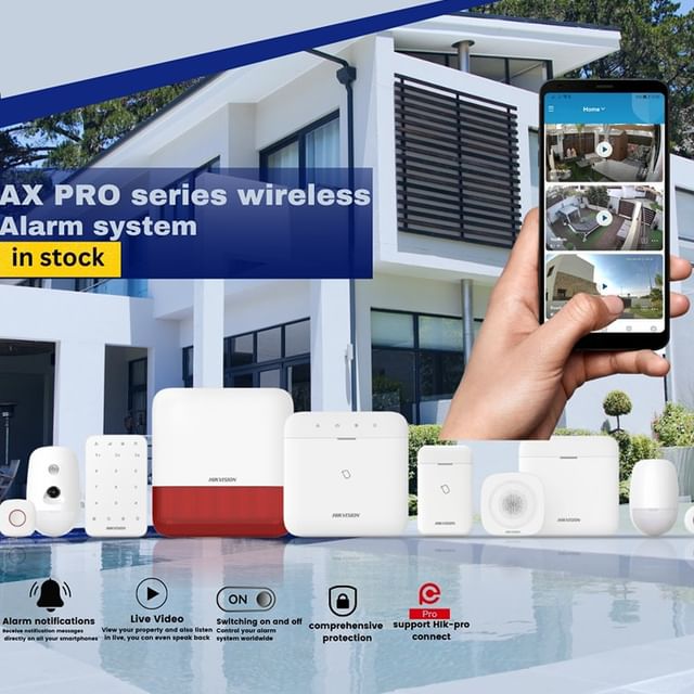 Takeer - Meet the AX PRO Wireless Alarm System Featuring precise detections and comprehensive protection, it is an ideal choice for villas, offices, shops a...