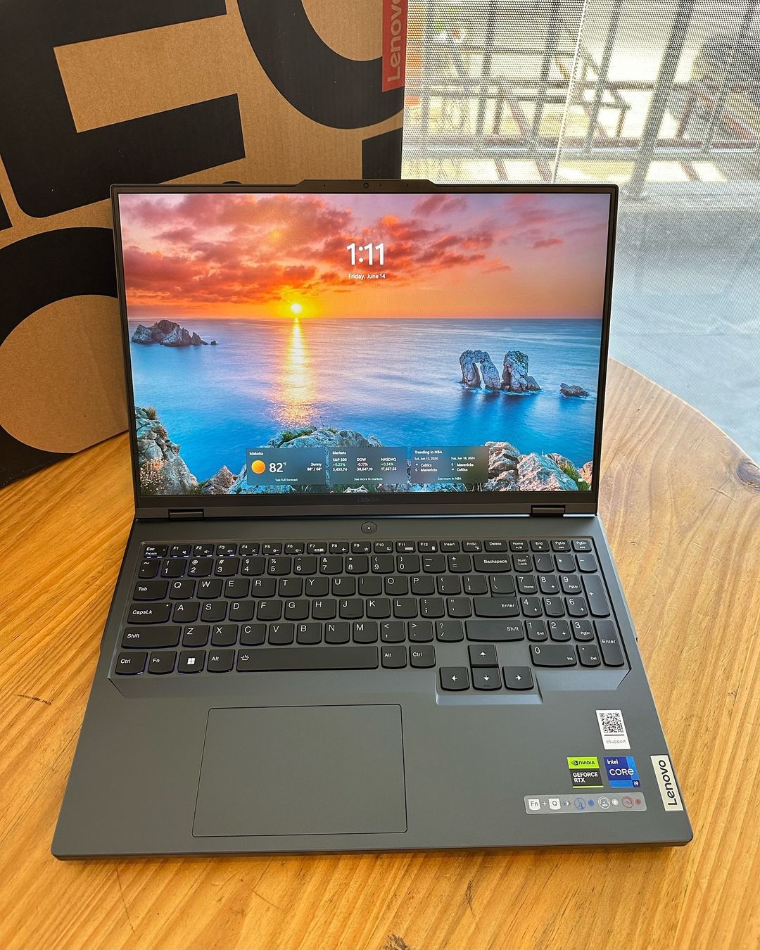 Takeer - Lenovo Legion 5 Pro 2023. (RAM 64GB , SSD 2TB). 

Processor:
13th Gen Intel® Core™ i9-13900HX (36 MB cache, 24 cores, 32 threads, up to 5.40 GHz Tu...