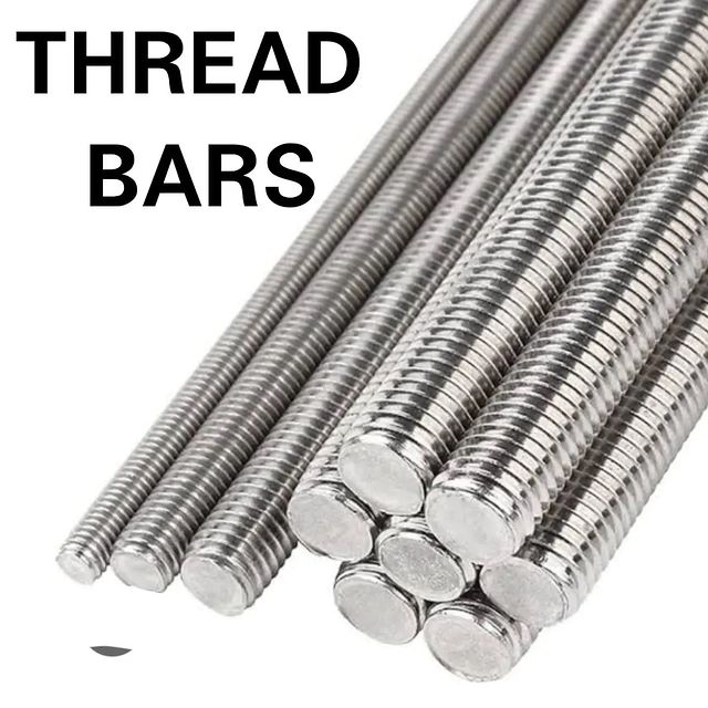 Takeer - THREAD BARS MADE IN INDIA
8MM, 10MM, 12MM, 14MM, 16MM, 20MM, 24MM ALL 2MTR LENGTH