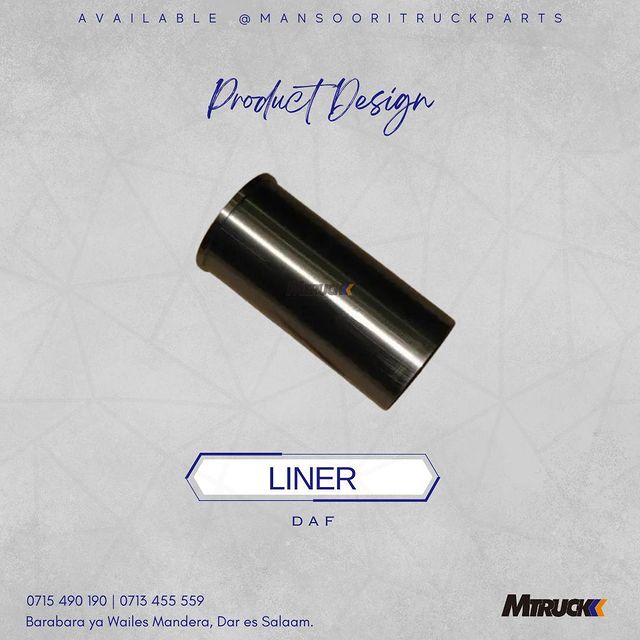 Takeer - PRODUCT NAME : LINAR

BRAND : DAF
_______

AVAIALBLE 

📍: BARABARA YA WAILES MANDERA, DAR ES SALAAM
📞 : 