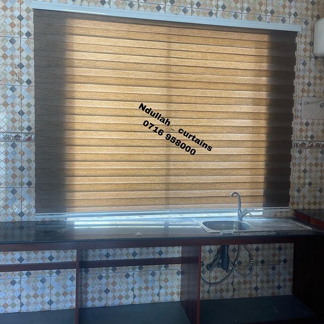 Takeer - Zebra blinds Kitchen 💥🔥

make your kitchen quality look

Price : Square meter 80,000

Call /WhatsApp : / 
installation service available 

karibu...