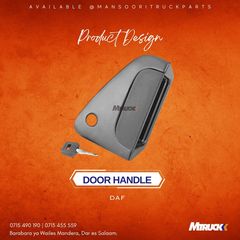 Takeer - PRODUCT NAME : DOOR HANDLE 

BRAND : DAF

_______

AVAIALBLE 

📍: BARABARA YA WAILES MANDERA, DAR ES SALAAM
📞 : 